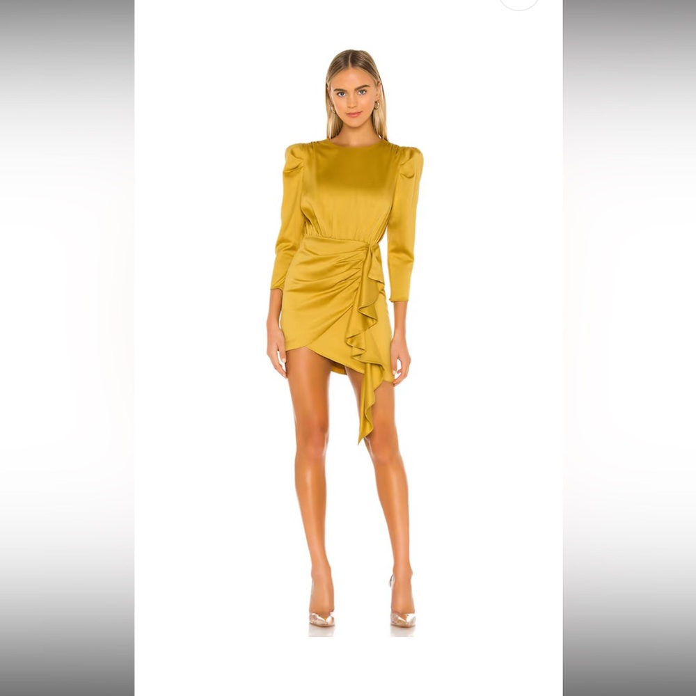 NBD Golden Mustard Blouse